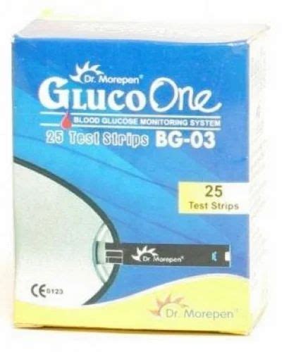 Dr Morepen Blood Glucose Test Strips At Rs 458 Piece Dr Morepen