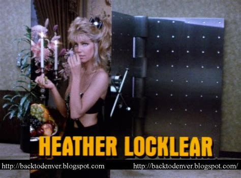 Back To Denver Heather Locklear As Sammy Jo Carrington Reece