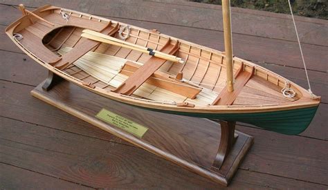 A Two Inch To The Foot Scale Model Of A 16 Foot Cid Skiff Plans