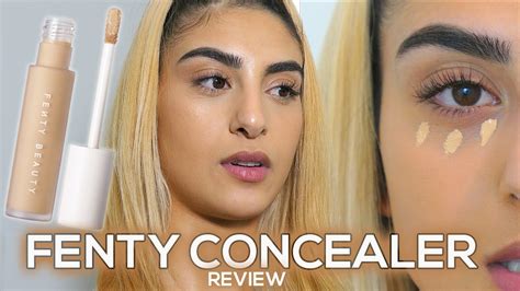 Fenty beauty was created with a vision. FENTY BEAUTY CONCEALER & POWDER REVIEW - YouTube