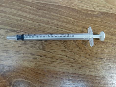 Insemination Syringe 1ml Sterile Syringe 2.5mm Opening