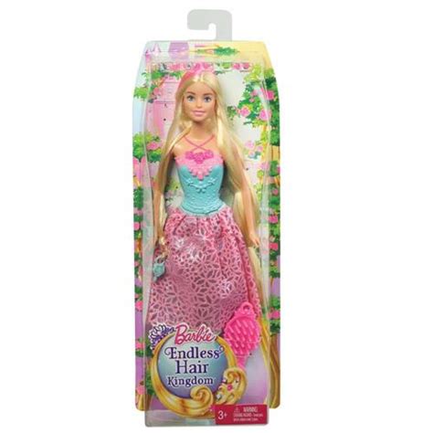 Boneca Barbie Mattel Princesa Cabelos Longos Azul Barbie No