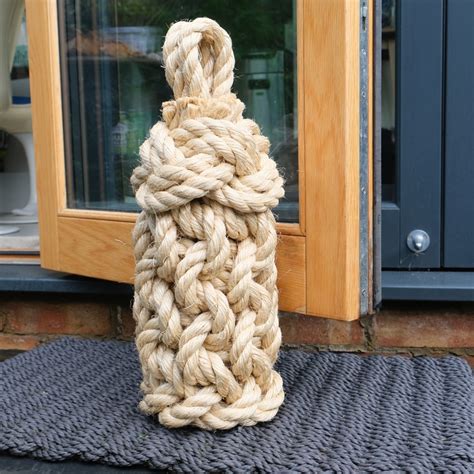 Tall Door Stop Ideal For Bifolds And Patio Doors Beautiful Rope Decor
