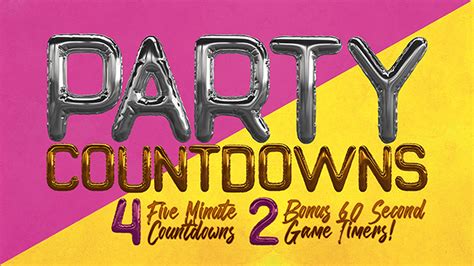 Party Countdowns Creative Programming Download Youth Ministry