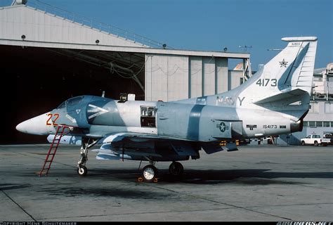 Douglas A 4f Skyhawk Usa Navy Aviation Photo 1698564