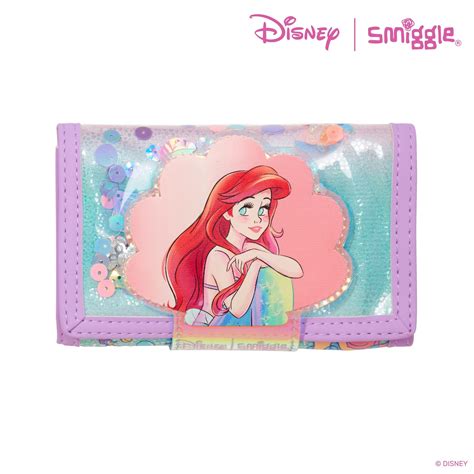 Smiggle Disney Princess Ariel Character Wallet Dinossi Order With