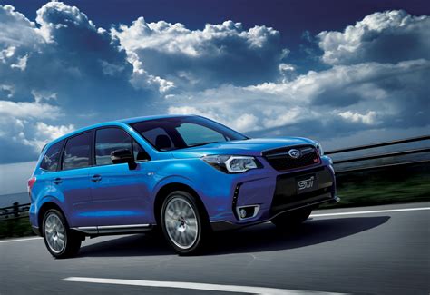 Subaru Releases Sti Enhanced Forester Ts In Japan