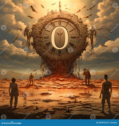 Timeless Symbolism Unfolds Countdown To Judgment Day Concept