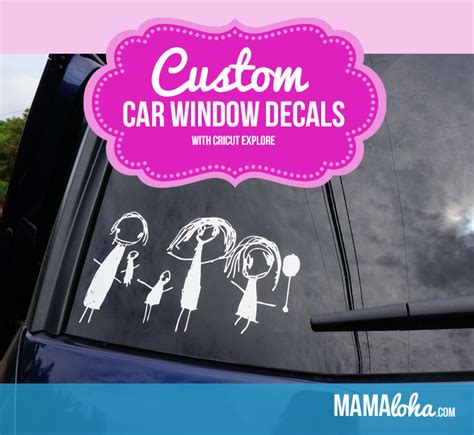 However, designing the patterns will require you to use good cricut software. Custom Car Window Decal Using Cricut Explore & Vinyl ...