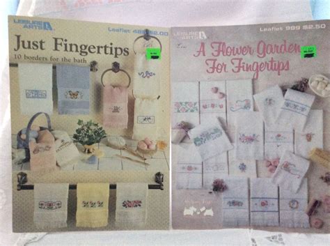 Fingertip Towel Cross Stitch Designs Just Fingertips Leisure Arts 485