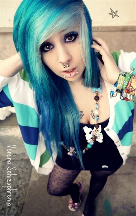 verena schizophrenia emo scene hair cute emo girls metal girl style