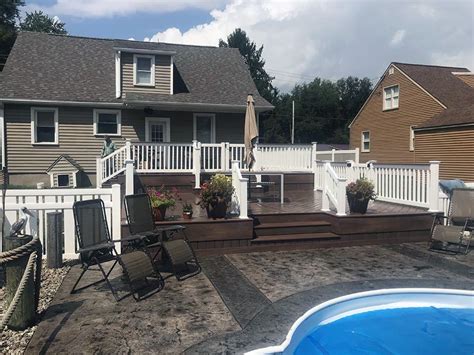 Vekadeck pvc decking is manufactured by veka inc. Rome, NY Deck - Poly Enterprises Fencing Decking & Railing
