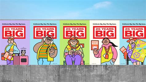 The Big Issue Celebrates Anniversary With 25 Years Big Campaign