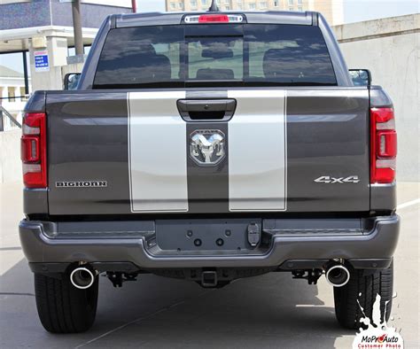 Dodge Ram 1500 Truck Tailgate Accent Vinyl Graphics Stripe Decal