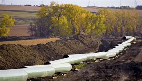 The tc energy's keystone pipeline facility in alberta, canada, in 2015. Keystone pipeline leaks 383,000 gallons of oil in North Dakota | Gephardt Daily