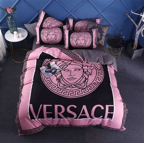 Luxury Bedding Versace Set 3 Pieces 1 Duvet Cover And 2 Etsy