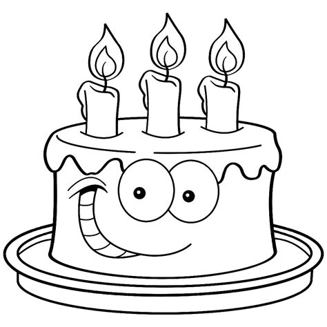 Taart Tekening Afbeelding Google Zoeken Geburtstag Malvorlagen Kuchen Zeichnung Basteln