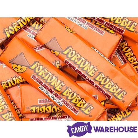 Alberts Fortune Bubble Gum Sticks 48 Piece Display Candy Warehouse