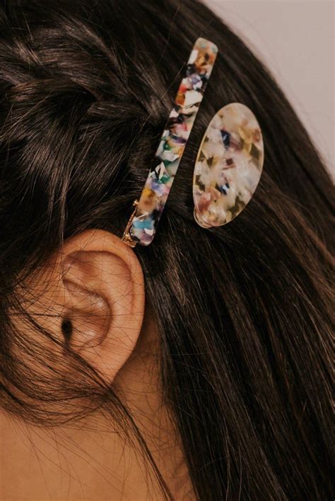 There are so many cool looks that you can create and this is one of them. hairstyles-hair accessories-clips hairstyle-womens fashion ...