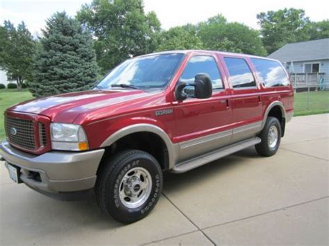 Sell Used 2000 Ford Excursion Limited 73 Diesel 4x4 In Sandwich