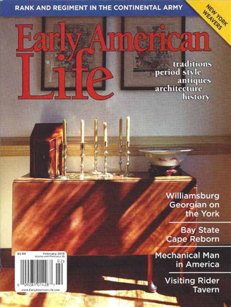 Early American Life Magazine Back Issues 2015 2016 Etsy