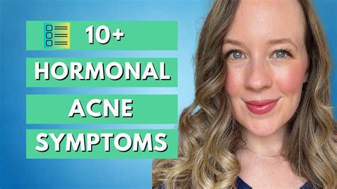 Hormonal Acne Symptoms 10 Signs You Have Hormonal Acne Youtube