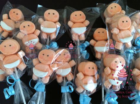 Veryberry Cupcakes: BOY BABY SHOWER MARSHMALLOW POP FAVORS, 47% OFF