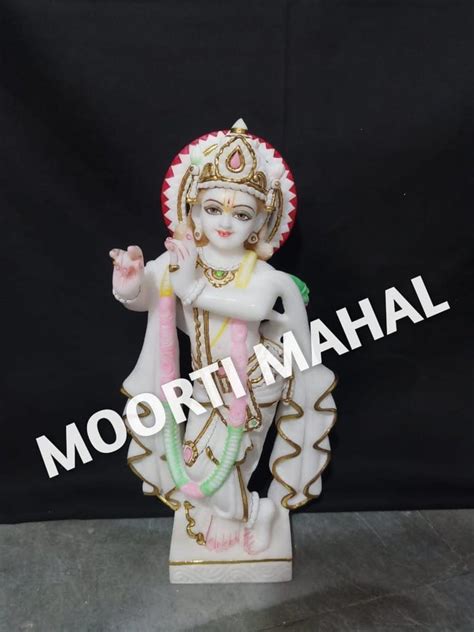Moorti Mahal White Marble Gopal Krishna Statue For Worship At Best