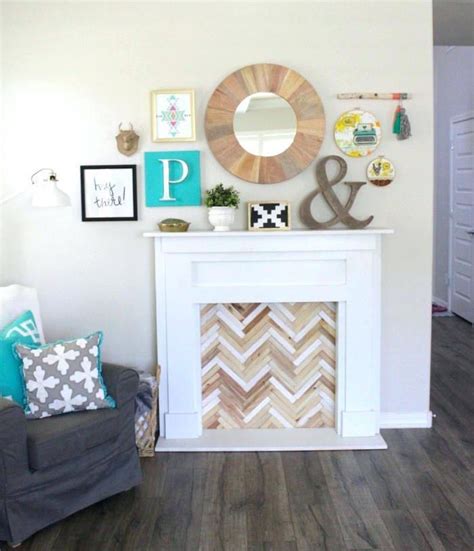 False chimney - for a decorative bonfire - Decorationidea | Decoration