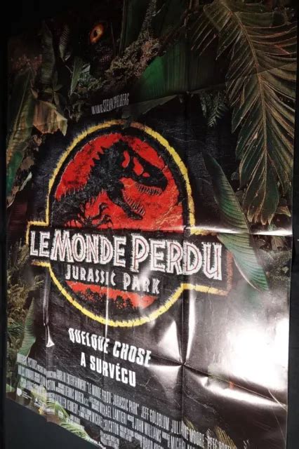 Jurassic Park Ii Le Monde Perdu Steven Spielberg Affiche Cinema 1997