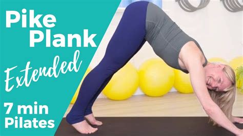 Pike Plank Exercise Extended Pilates Mat Youtube