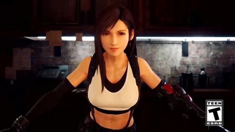 New Final Fantasy Vii Remake Trailers And Gameplay Videos Show Tifa