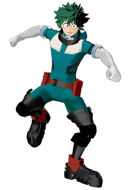 Izuku Midoriyadeku Render 3 By Vexikku On Deviantart