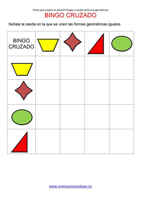 Trabajamos La Atención Bingo Cruzado Formas Geometricaspage 0004