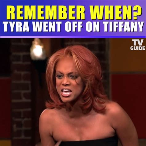 Remember When Tyra Went Off On Tiffany We Were All Rooting For You ‼
