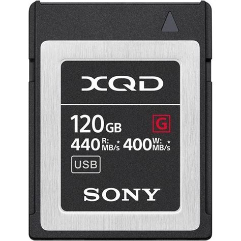 Sony G Series Xqd 120gb High Speed 440mbs Kamera Express