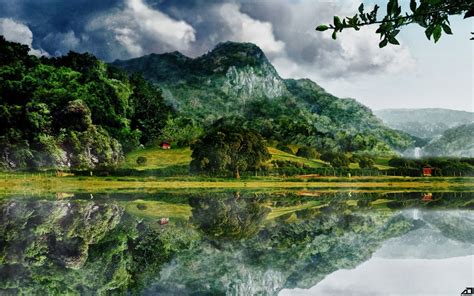 Bagi sobat yang ingin mengkoleksi foto pemandangan alam maka blog ini adalah tempat yang tepat. 70+ Wallpaper 3d Hd Pemandangan 3D Wallpaper