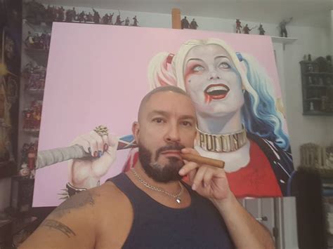 Harley Quinn Painting By Leonardo Montoya Saatchi Art