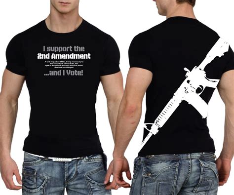 masculine upmarket gun t shirt design for 2ndgear by simon hon design 11476227