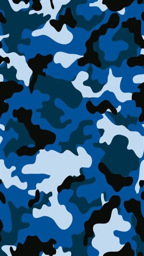 Blue Camouflage Wallpapers Wallpaper Cave