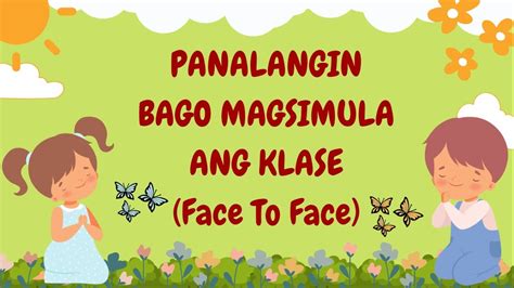 Mga Tagalog Na Panalangin Panalangin Bago Magsimula Ang Klase My XXX