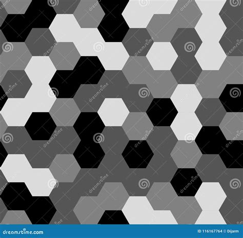 Hexagon Seamless Pattern Stock Illustration Illustration Of Light