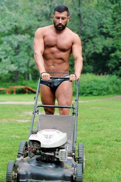 46 best men mowing lawn lawnmowers lawn mower images seksowni mężczyźni faceci hot guys