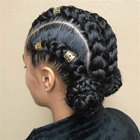Black Updo Braided Hairstyles 2018 Jf Guede