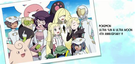 Lillie Lusamine Gladion Aether Foundation Employee Wicke And 4