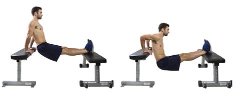 Hiit Exercise How To Do Feet Elevated Tricep Dips Hiit