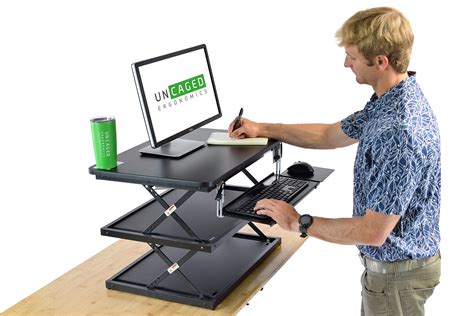 Changedesk Tall Ergonomic Standing Desk Converter Adjustable Height