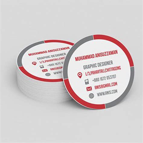 Shop premium business cards > thick business cards starting at $9.87 for 25 cards. Best Online Round Business Cards Printing Services in ...