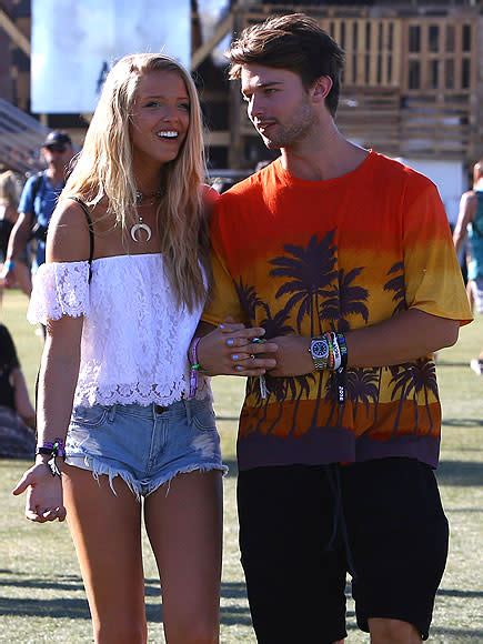 Patrick Schwarzenegger And Girlfriend Abby Champion Hit Up Coachella With A Quick Visit From Dad
