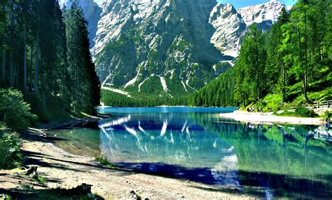 Relax At The Lake Braies Italy